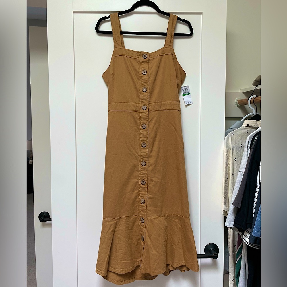 NWT burnt Yellow/khaki dress